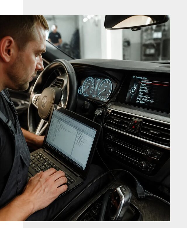 Русификация приборной панели BMW для авто в Барнауле от компании