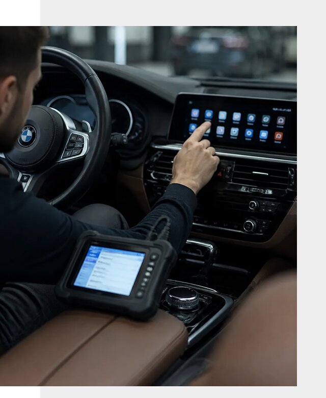 Установка приложений и мультимедиа сервисов BMW в Барнауле