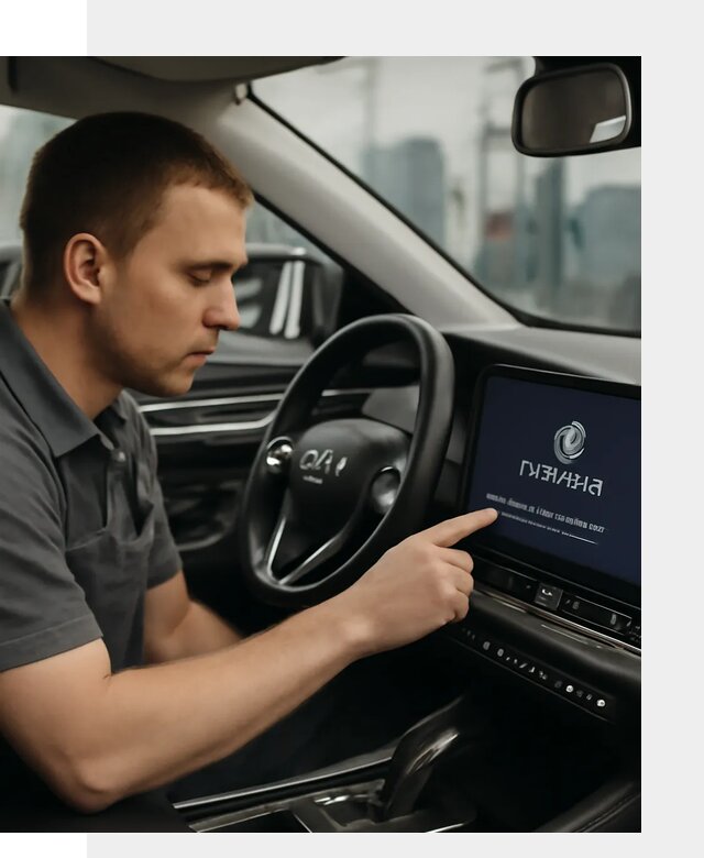 Установка приложений Changan и сервисов в авто в Барнауле