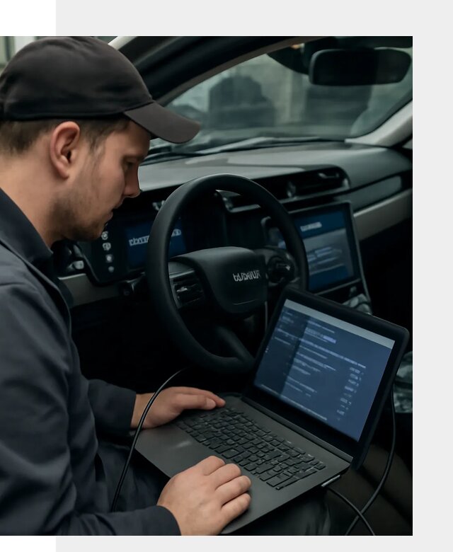 Профессиональная русификация автомобилей Lynk Co в Барнауле