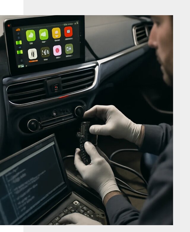 Активация Apple CarPlay в Барнауле для штатной мультимедиа