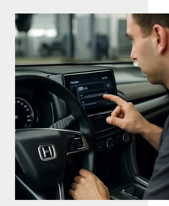 Русификация панели приборов Honda в Барнауле по цене 5058 ФастМобиль-Брн