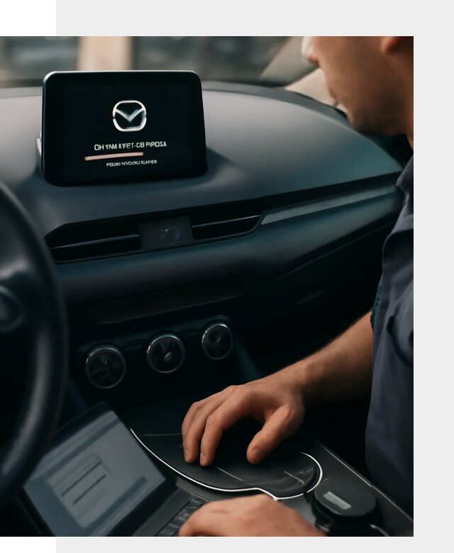 Установка приложений Mazda на мультимедийную систему в Барнауле
