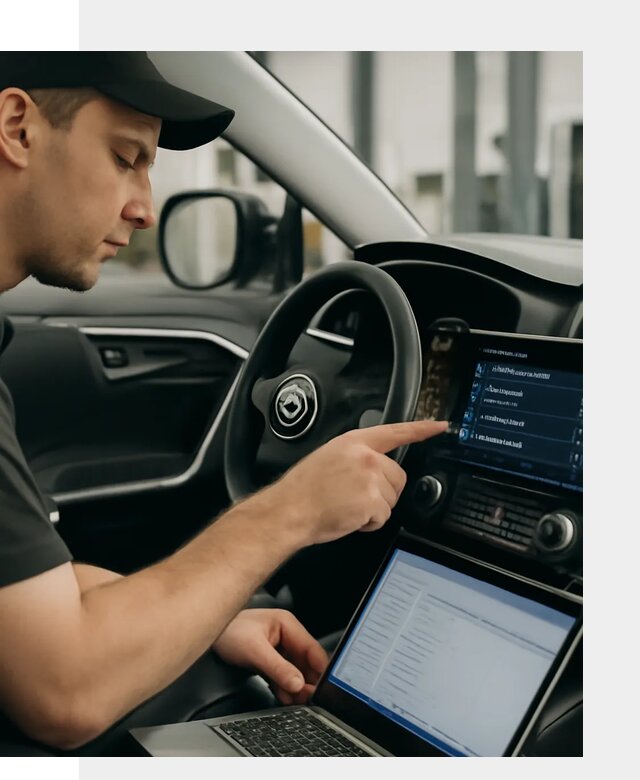 Русификация мультимедиа Toyota для автомобилей в Барнауле